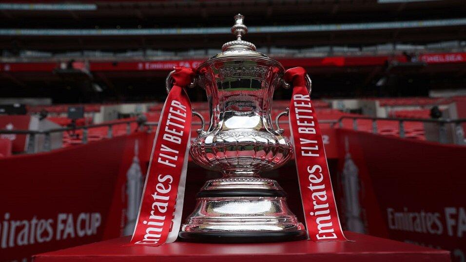 The FA Cup at Wembley Stadium